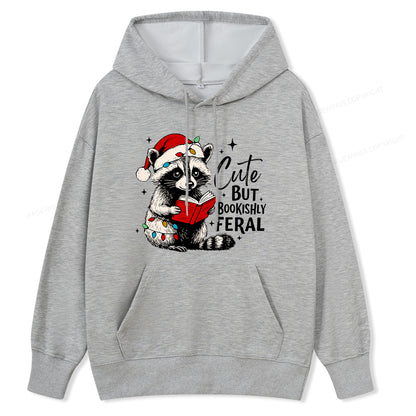 Pagewings Cute But Feral Unisex Classic Hoodie