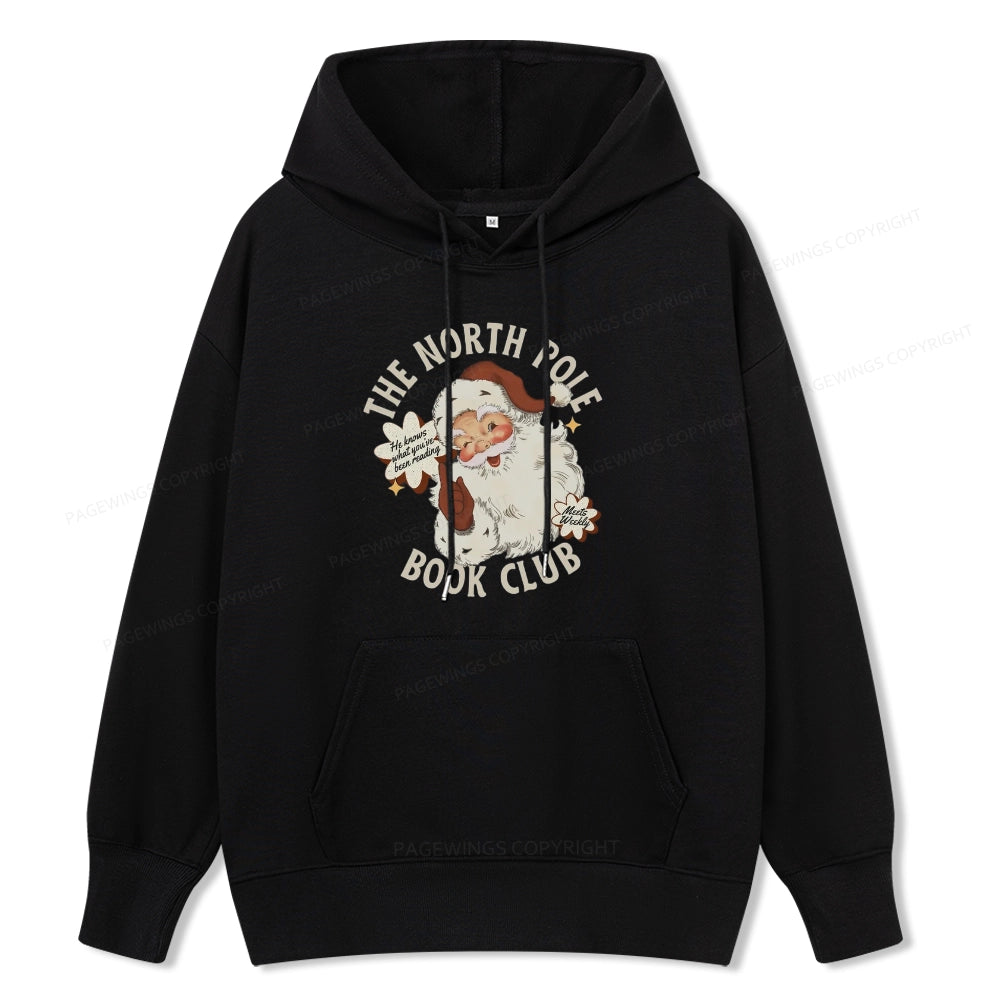 Pagewings Book Club Unisex Christmas Classic Hoodie