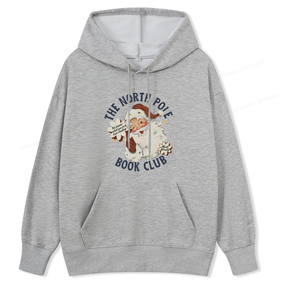 Pagewings Book Club Unisex Christmas Classic Hoodie
