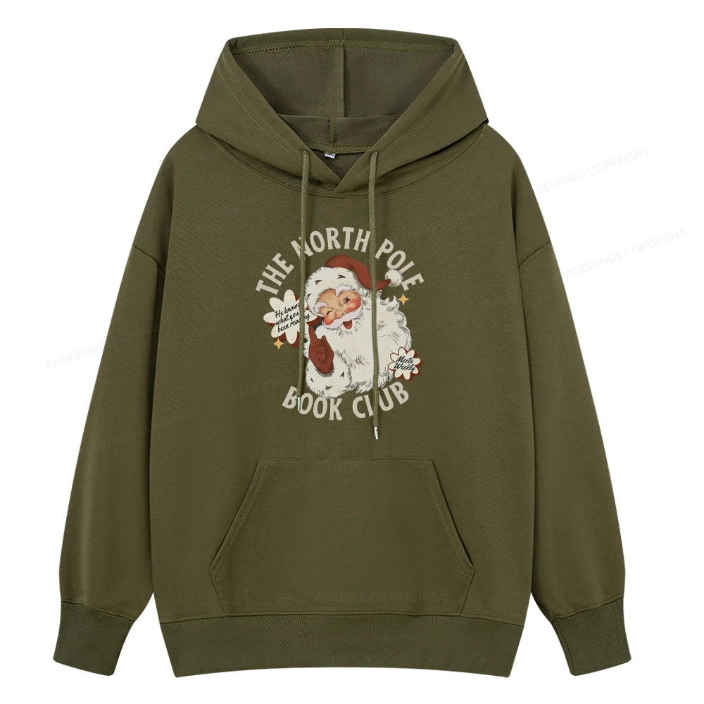 Pagewings Book Club Unisex Christmas Classic Hoodie