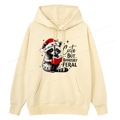 Pagewings Cute But Feral Unisex Classic Hoodie
