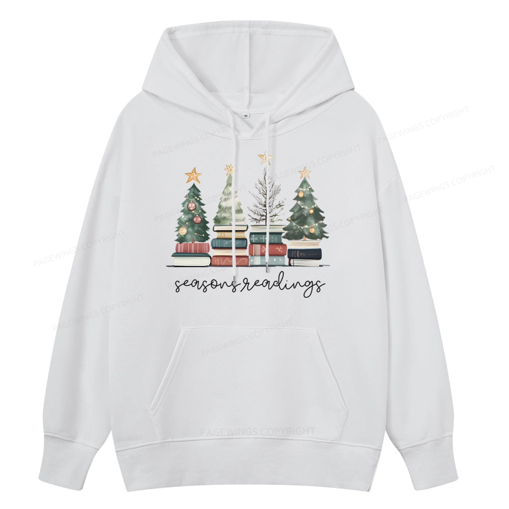 Pagewings Bookish Christmas Unisex Classic Hoodie