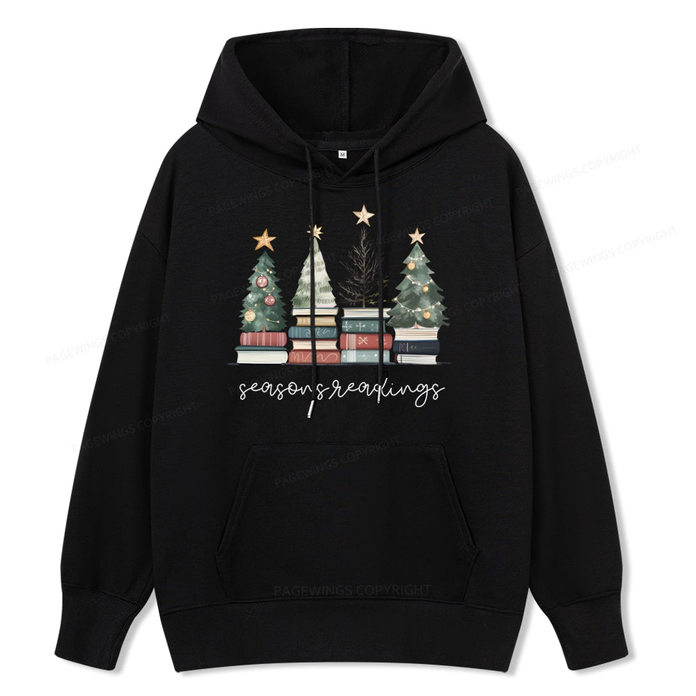 Pagewings Bookish Christmas Unisex Classic Hoodie