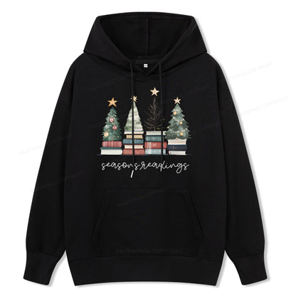 Pagewings Bookish Christmas Unisex Classic Hoodie