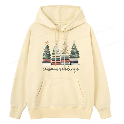 Pagewings Bookish Christmas Unisex Classic Hoodie