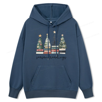 Pagewings Bookish Christmas Unisex Classic Hoodie