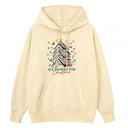 Pagewings Fantasy Reading All Booked For Christmas Unisex Classic Hoodie