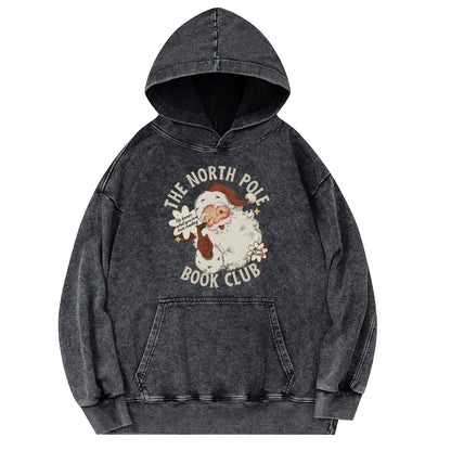 Pagewings Book Club Unisex Washed Hoodie