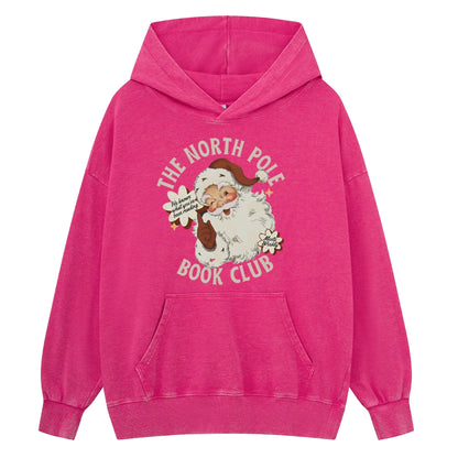 Pagewings Book Club Unisex Washed Hoodie