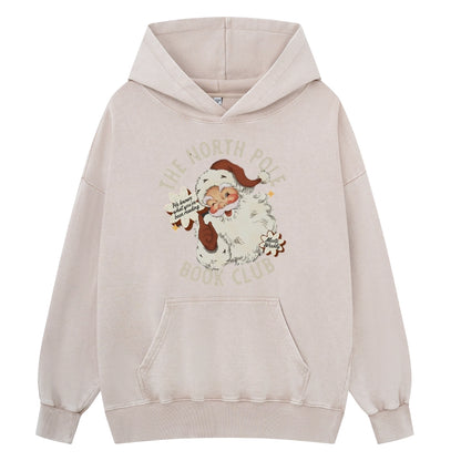 Pagewings Book Club Unisex Washed Hoodie